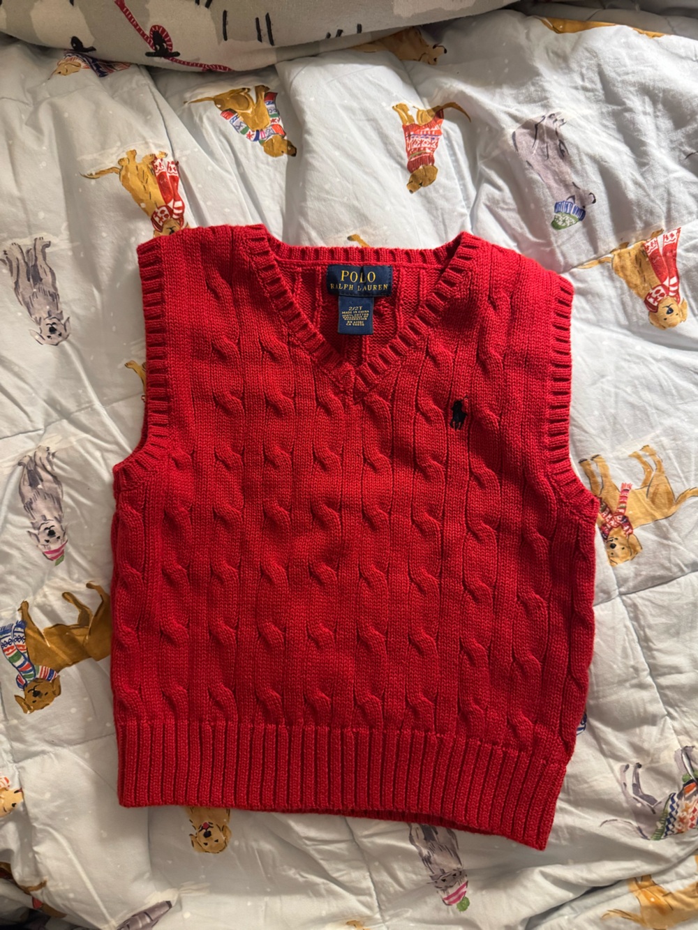 Ralph Lauren Polo sweater vest size 2
